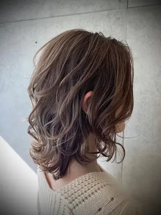ミディアム 市村 正義のヘアスタイル
