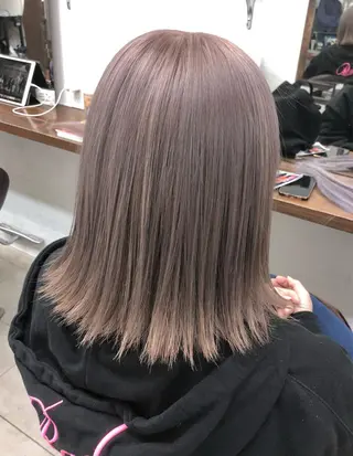 カラー ダブルスキルエクステ /羽エクステ白石宇由のヘアスタイル
