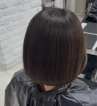 ミディアム カラー 縮毛矯正特化🫧✨ ヒュウガのヘアスタイル