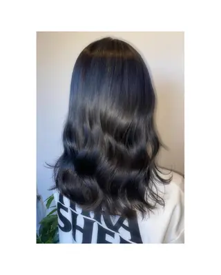 ロング カラー ヘアアレンジ 🎀レイヤーカット/ 艶カラー/ﾕｶ🎀のヘアスタイル