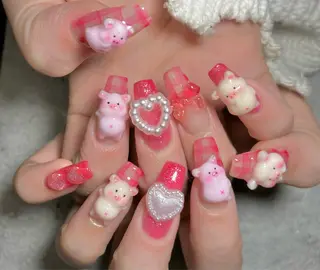 ネイル Liennail 持込デザインやり放題のネイルデザイン