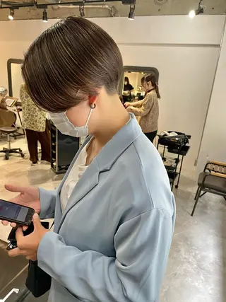 ショート カラー ショート・ボブ ・ウルフ✂︎IMAIのヘアスタイル