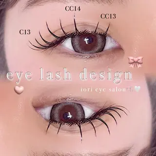 マツエク・マツパ iori eye salonのマツエク・マツパデザイン