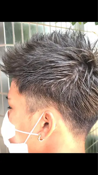 カラー メンズ ✅ｼｪｱｻﾛﾝJAM 相田友和のヘアスタイル