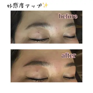 セミロング カラー パーマ ヘアアレンジ ネイル マツエク・マツパ 眉毛サロン DUAL 恵比寿の眉毛・アイブロウイメージ