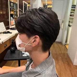 ショート メンズ よしだ しおりのヘアスタイル