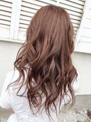 ロング カラー YAP！HAIR トコツメアヤノのヘアスタイル