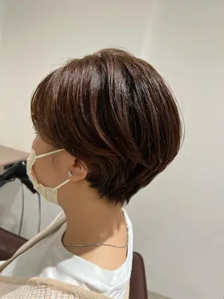 ショート 井上 美春のヘアスタイル