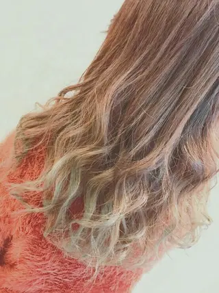 ロング カラー 福田 武士のヘアスタイル