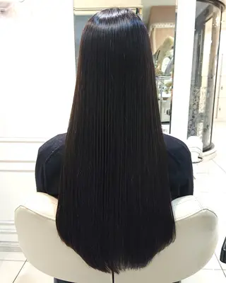 ロング 高橋 佑のヘアスタイル