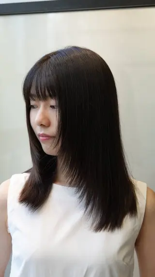 セミロング 大阪/心斎橋 レイヤー/勇介のヘアスタイル