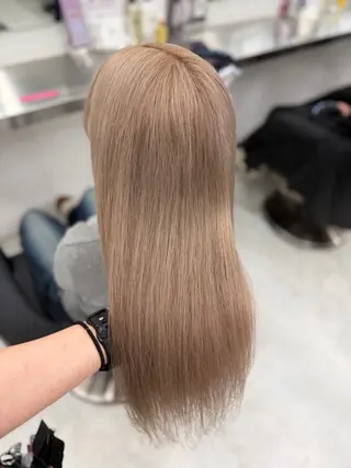 カラー 透明感ベージュ🎀 Anju/渋谷🎀のヘアスタイル