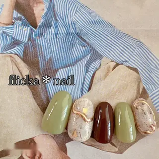 ネイル flicka* nailのネイルデザイン