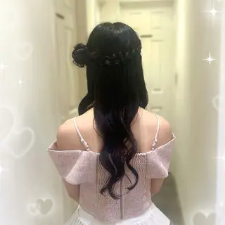 ヘアアレンジ 💖韓国ヘア/ハイト ーン💖mikotoのヘアスタイル