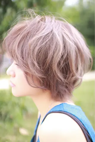 ショート カラー 蛭田 雅之のヘアスタイル