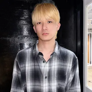 ミディアム カラー メンズ 無料メンズカット /yusukeのヘアスタイル