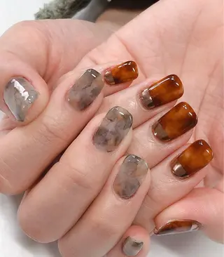 ネイル 東 千夏のネイルデザイン