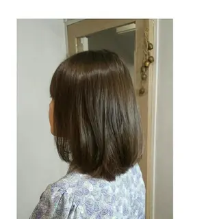 ミディアム カラー 🔳髪質改善🔳 岡本陽のヘアスタイル