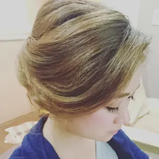 ロング ヘアアレンジ hair&eye AMANDAのマツエク・マツパデザイン