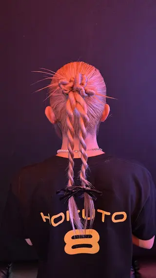 ロング ヘアアレンジ 柴崎 りるのヘアスタイル