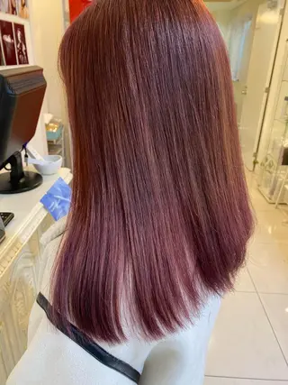 セミロング カラー ヘアアレンジ マツエク・マツパ アイブロウ 透明感カラー🫧ヘア セット🫧松本菜月の眉毛・アイブロウイメージ
