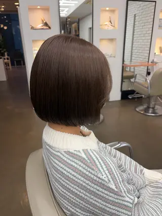 ショート 🎧ayaka/ボブ /透明感カラー🩵のヘアスタイル