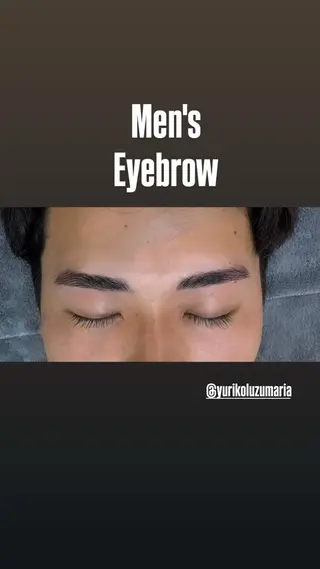 メンズ アイブロウ Yuriko Tanakaのエステ・リラクイメージ