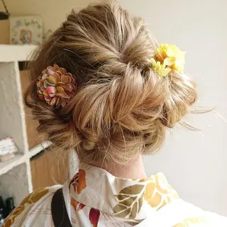 ヘアアレンジ 新生活応援★半額/ 25歳以下　“内間”のヘアスタイル