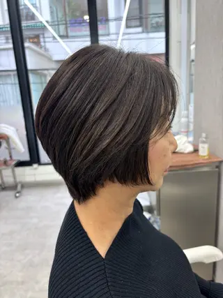 ショート 関山浩平ショート /ボブ/ヘアセットのヘアスタイル