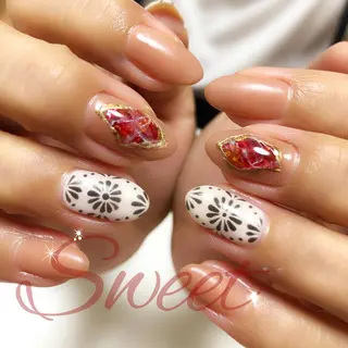 ネイル sweet 仲野陽子のネイルデザイン