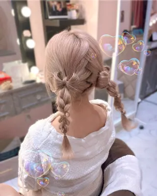 ヘアアレンジ 佐藤 礼菜のヘアスタイル