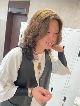 ロング メンズ limit🦄店長 髪質改善KOUHEIのヘアスタイル