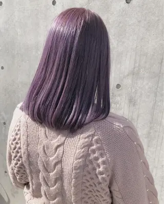 ミディアム カラー ヘアアレンジ メンズ キッズ 💟Chloe原宿店 🩶ハイトーンのヘアスタイル