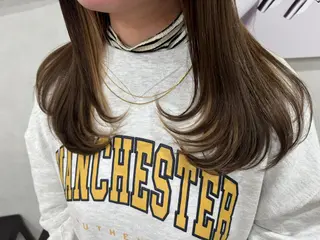 ミディアム 辻 泰之のヘアスタイル