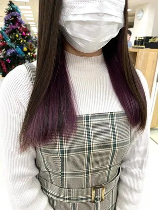 カラー 髪質改善/縮毛矯正/ 暖色カラー💫のヘアスタイル
