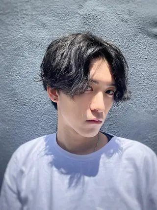カラー パーマ メンズ メンズブリーチカラー /パーマ ごーた立川のヘアスタイル