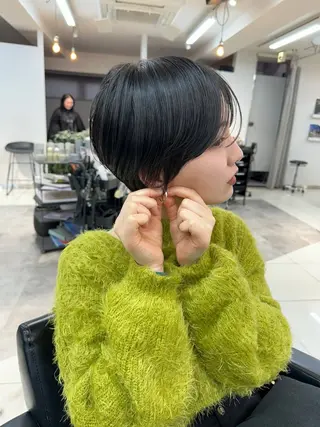 ショート ハイトーンカラー/ さらさのヘアスタイル