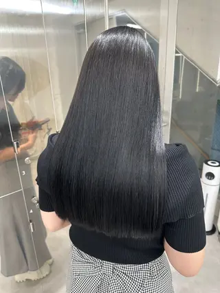ロング カラー パーマ 髪質改善特化【荻窪】 RYOTOのヘアスタイル