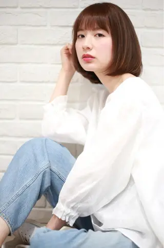 ショート カラー なりたいが叶う ながしまじゅんきのヘアスタイル