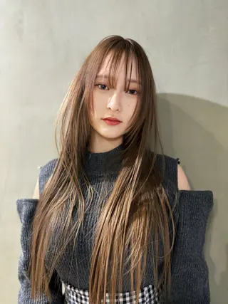 ロング 🍀祥吾🍀レイヤー ✨透明感カラー✨のヘアスタイル