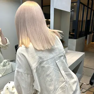 ミディアム カラー 一ノ瀬 暁のヘアスタイル