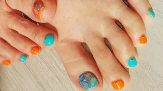 ネイル infinity skyのネイルデザイン