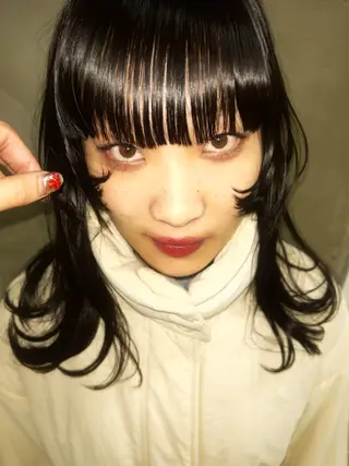 ミディアム freera所属・湯浅 美玖のヘアスタイル