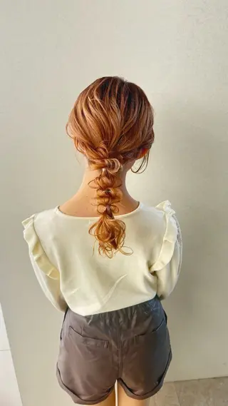 ロング 濱田 剛志のヘアスタイル