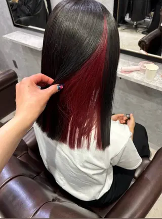 ミディアム 池袋/カラー特化🎨 ロング料金なし🩵のヘアスタイル