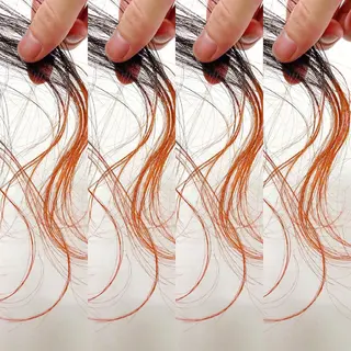 セミロング カラー ヘアアレンジ 【池袋/スパイキー ショート】ⓝⓘⓜⓤのヘアスタイル