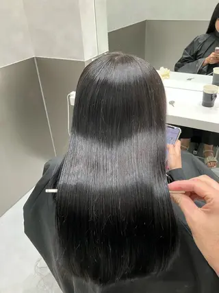 ロング カラー 💖ブリーチなし透明 感💖ASAHIのヘアスタイル