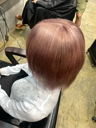 ミディアム カラー ニュアンスカラー/ 🫧レミ(坊主)のヘアスタイル