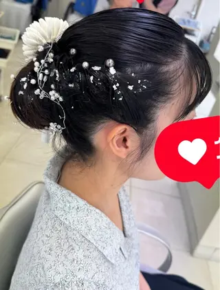 ヘアアレンジ タカハシ リナのヘアスタイル