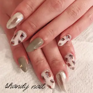 ロング shandy nailのネイルデザイン